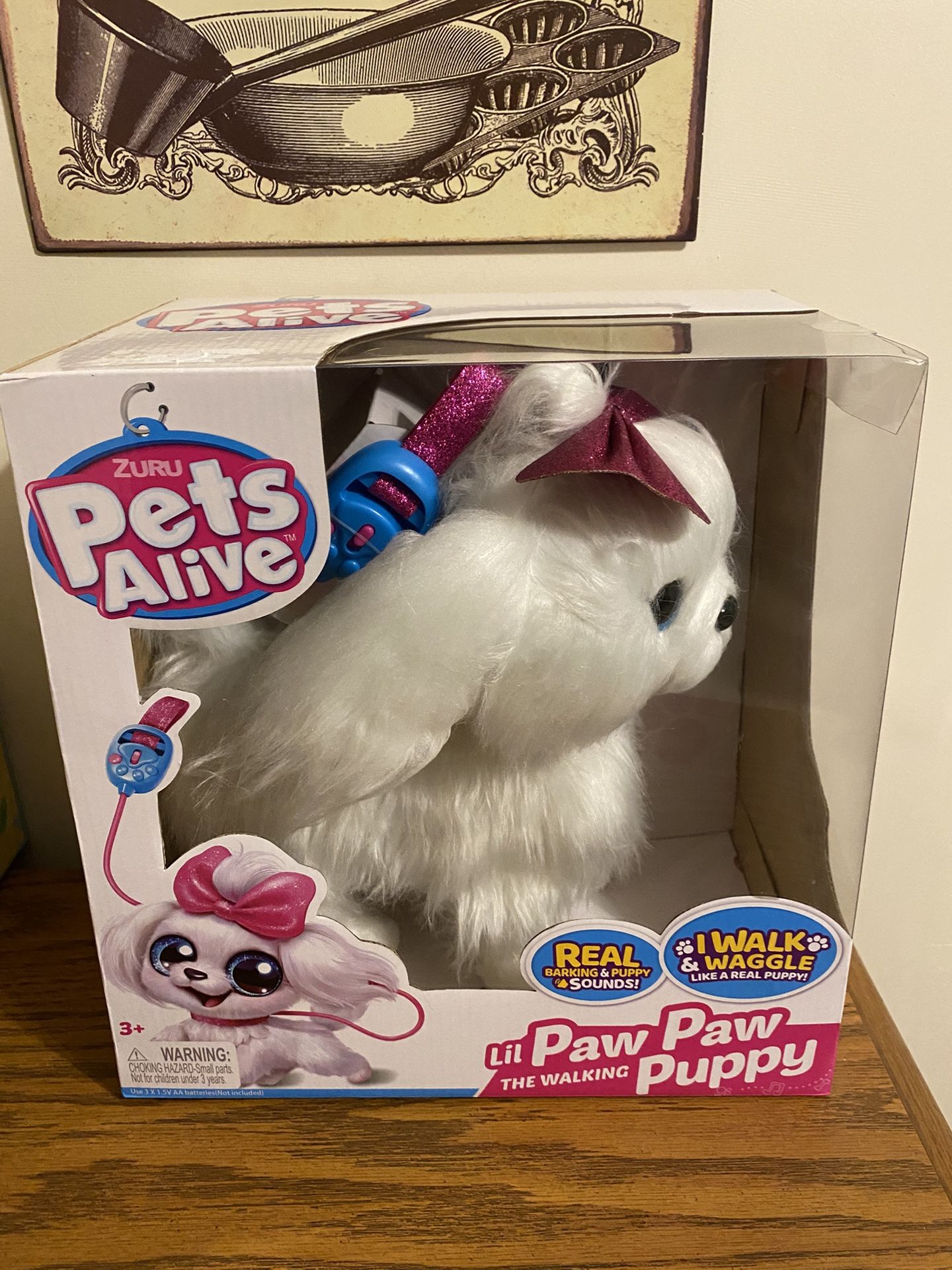 Nib Pets Alive Paw Paw The Walking Puppy