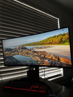 Ultrawide Curved Monitor + PC