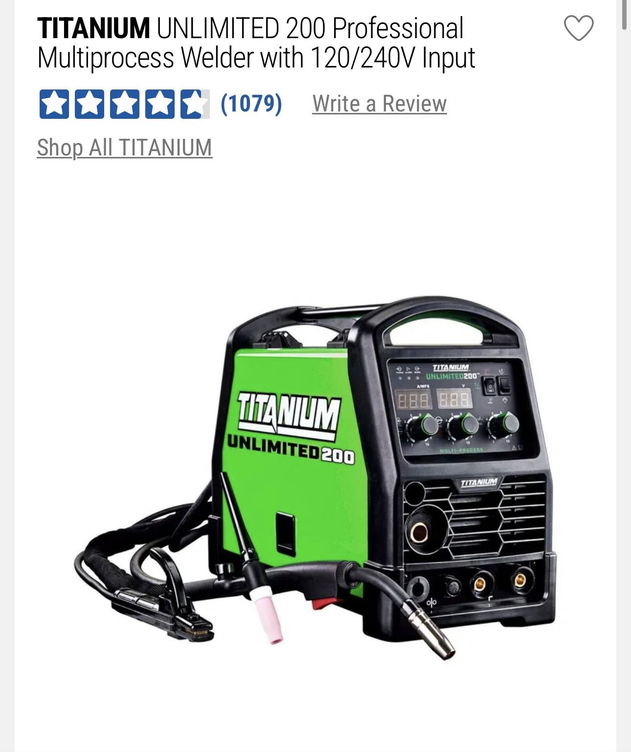 Multi Process Welder 