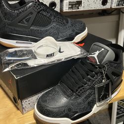 Jordan 4 Retro Laser Black Gum