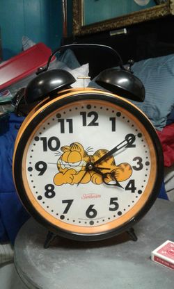 Vintage Garfield alarm clock