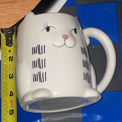 Sheffield Home "Are You Kitten Me?" NWT Vintage Kitten Mug with 22K Gold Accents