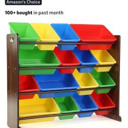 Kids New Toy Storage Organizer And New Step Stool.