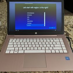 HP Laptop - Pink