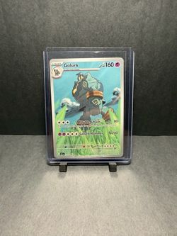 Golurk 123/086 Pokémon Card Illustration Rare