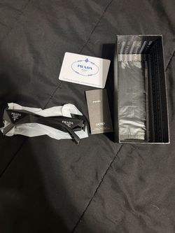 PRADA Milano Black Sunglasses with Full Set