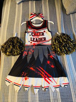 Scary Halloween Cheerleader Costume