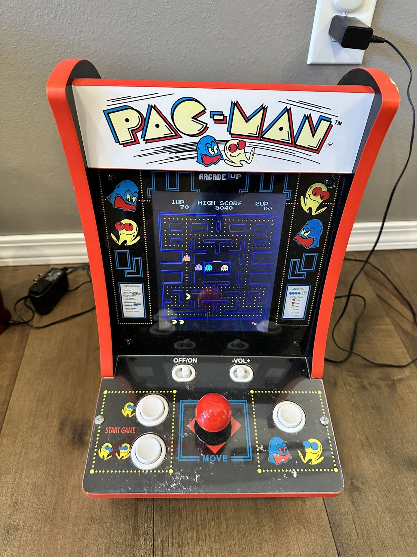 Arcade1Up Pac-Man arcade machine