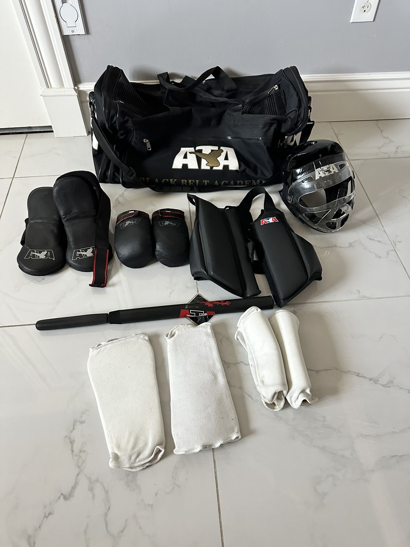 ATA Taekwondo Whole Sparring Gear Set
