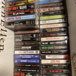 45 Rap Bay Area Cassette Tapes Near Mint Playing Condition   $200 for all. Fremont Pickup. 