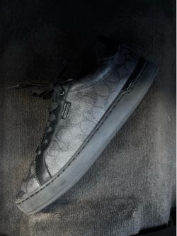 Coach Men Black Shoes
