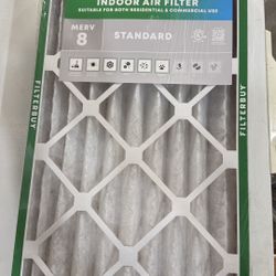 Filterbuy 14x24x2 MERV 8 Air Filters