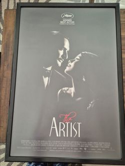 The Artist movie poster, Cannes Best Actor version, $20 OBO