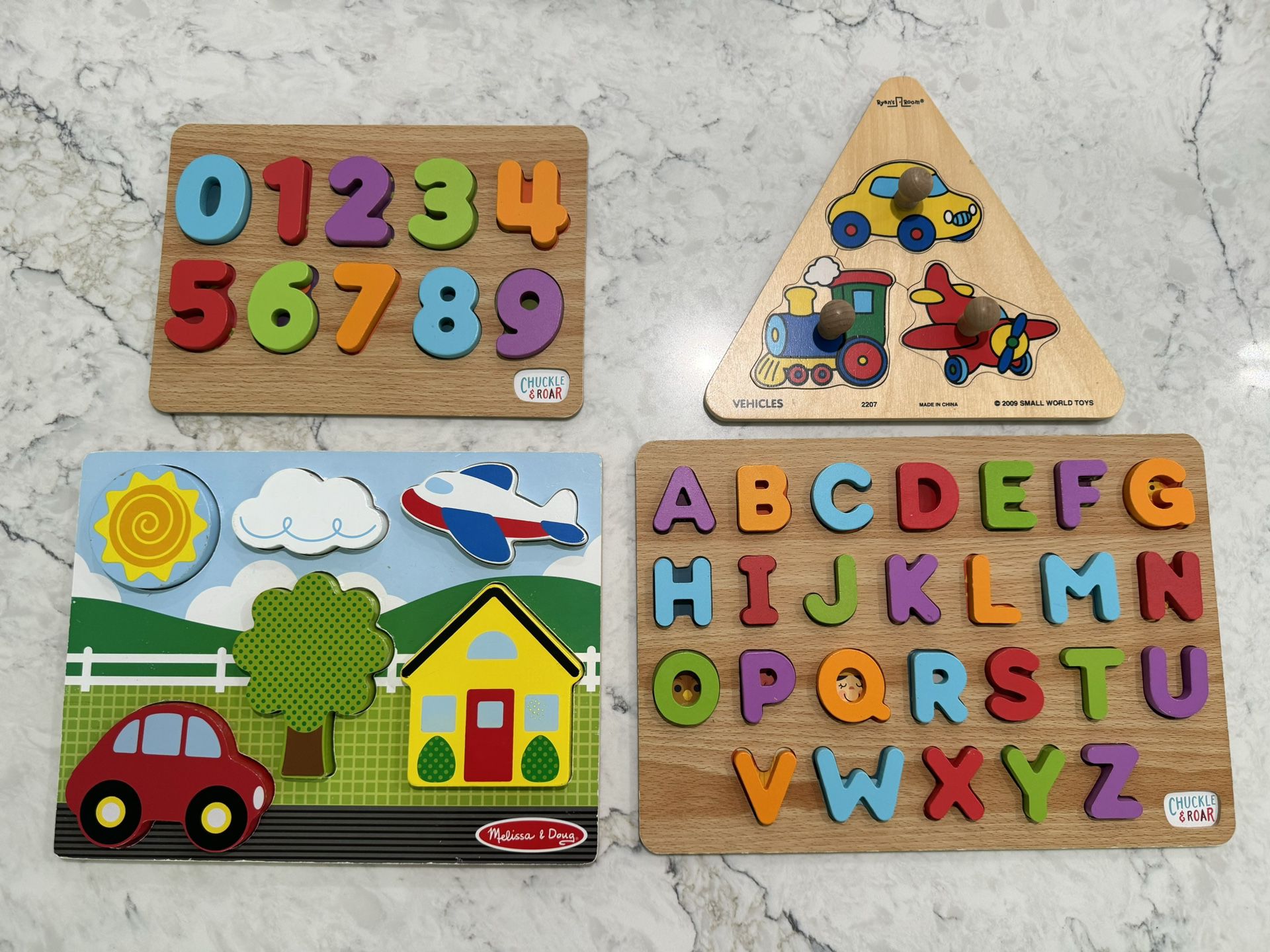 Baby/ Toddler Educational Toys, 6 piece set 