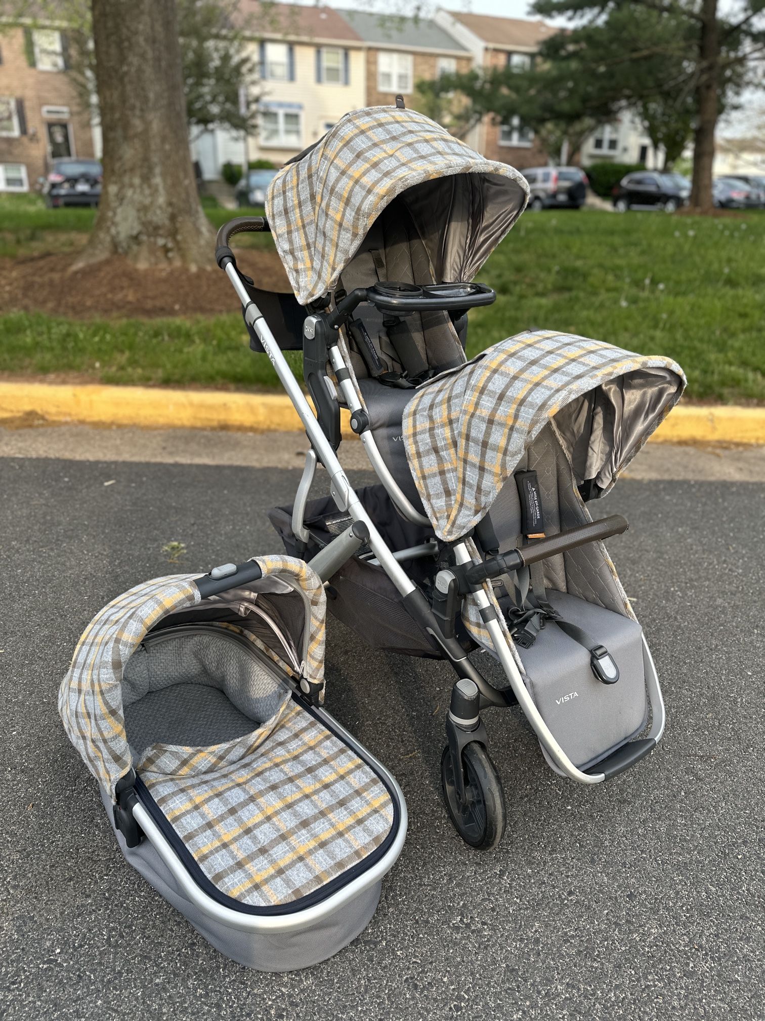 Uppababy Vista Double Stroller Spencer Limited Edition