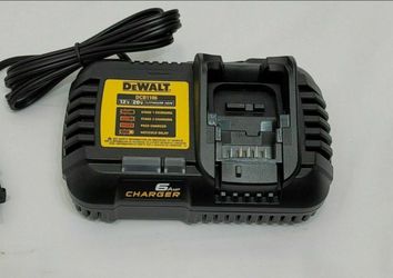 NEW Genuine DeWalt 6 Amp Rapid Multi Voltage Fast Charger DCB1106