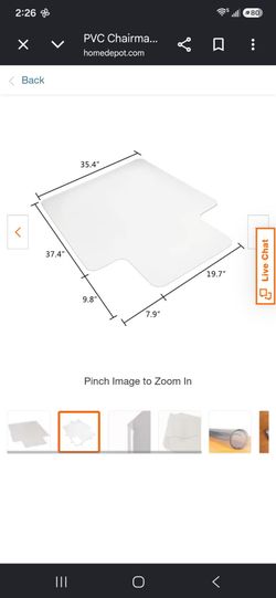 Office chair mat
