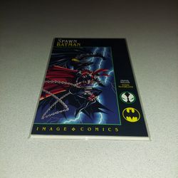 SPAWN BATMAN COMIC BAGGED AND BOARDED 