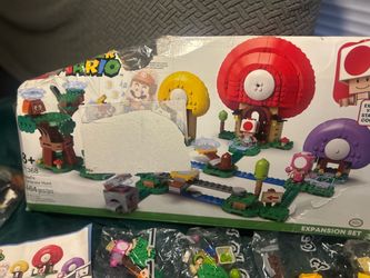 Lego Mario Starter set Mario/ Toad treasure hunt/ bowser castle