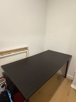 Black table