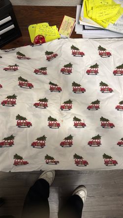 Pottery Barn Christmas Tree Shower Curtain