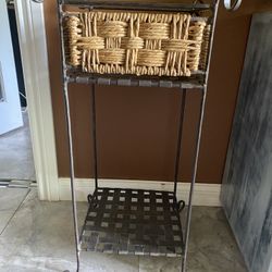 Plant Stand Or Accent Cart/ Side Table / Bar 