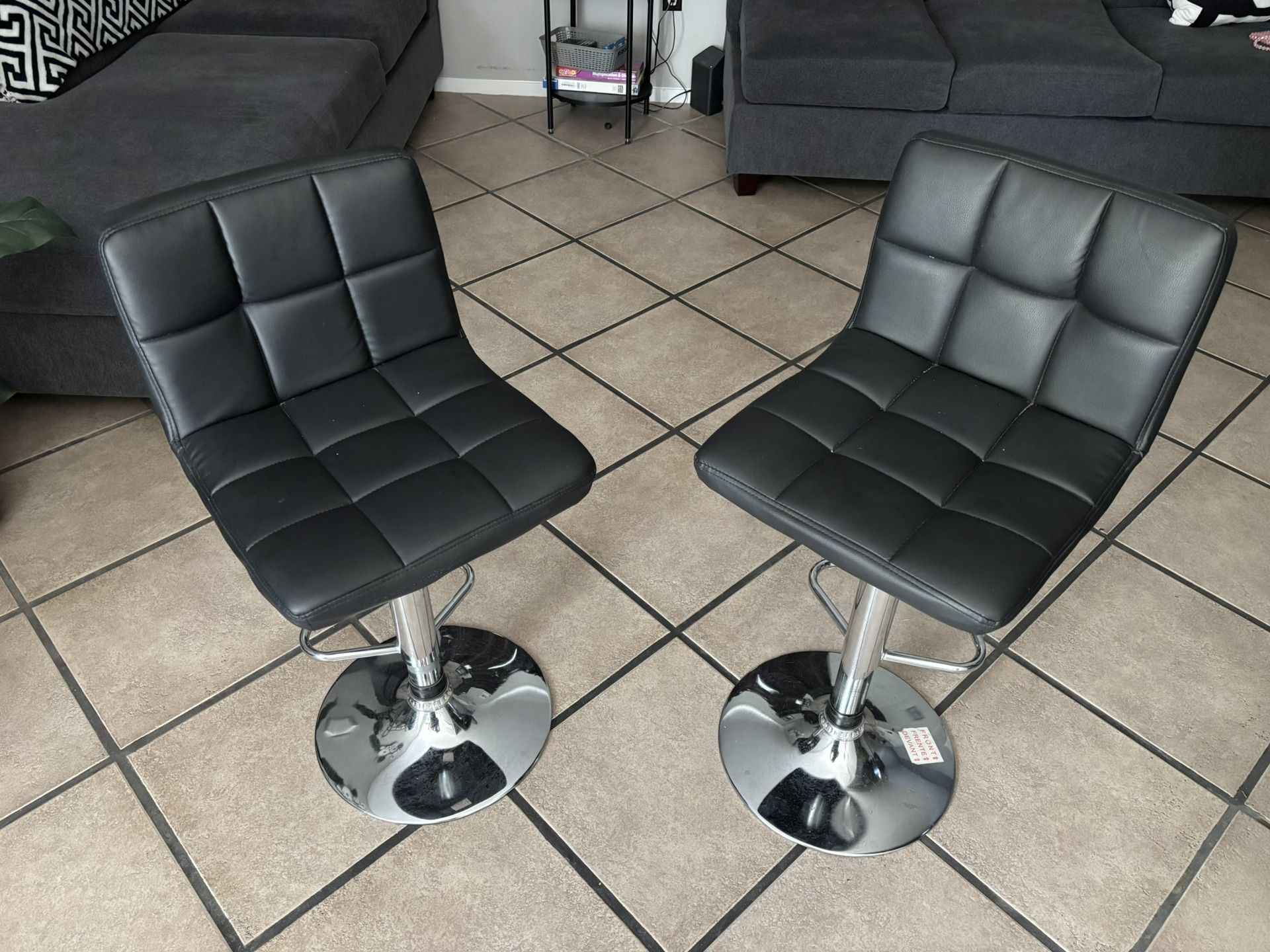 Modern Black Bar Stools