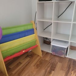 book shelf  or toy shelf 