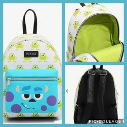 DISNEY PIXAR MONSTERS INC MINI BACKPACK