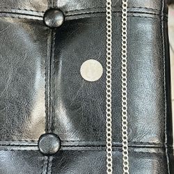 Solid 22" curb/cuban Link Chain Necklace Sterling Silver 925, 6mm