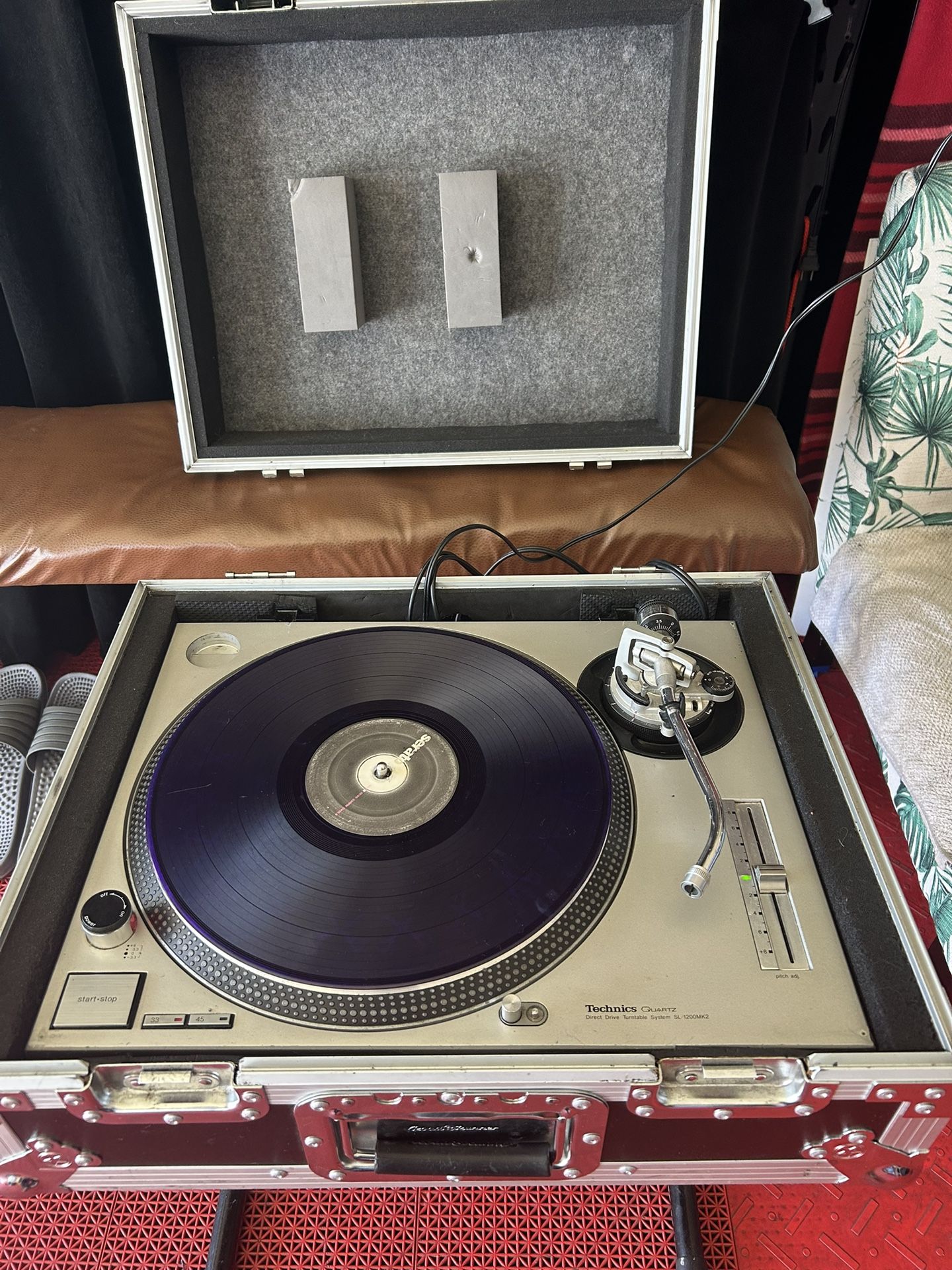 Professional Technic SL1200 MK2 Direct Drive With Case $450 Firm.