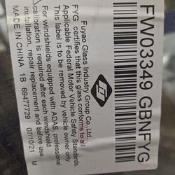 Kia Optima Windshield