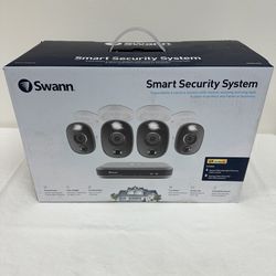 Swann Smart Security Systems - 4 cameras And 8 Channel Video Recorder