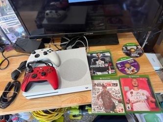 Microsoft Xbox One S 500GB White Console Controller Wires W/ 5 Games COD Sonic  The Microsoft Xbox One S 500GB White Console comes with one controller