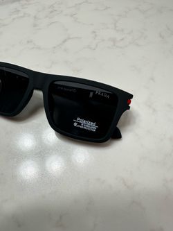 Prada Linea Rossa PS 02ZSU Sunglasses in Matte Black