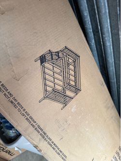 Bunk bed new in box kids bed