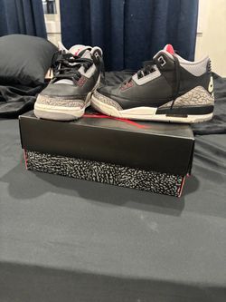Jordan 3 Red Cement Size 6