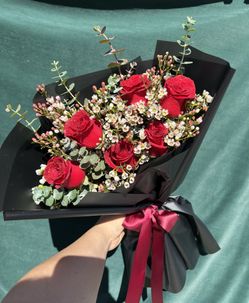 Glitter Rose Bouquet