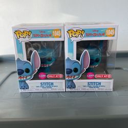 Funko Pop! Vinyl: Disney - Stitch (Flocked) - Target (Exclusive) 