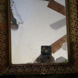 Gold Antique Mirror 