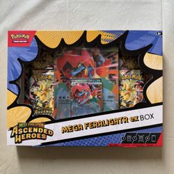 Pokemon Ascended Heroes Mega Ex Box