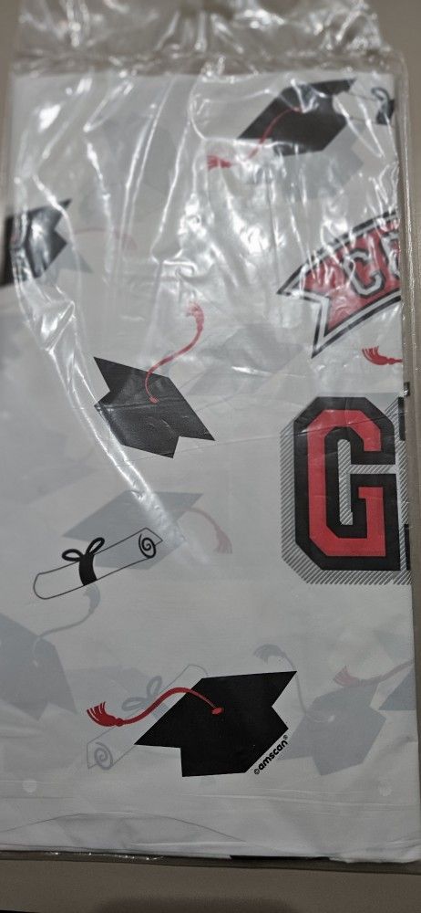 New Unopened Plastic Table Cover