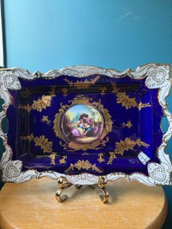 Alpine Cuisine Porcelain Tray