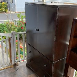 Dresser With Two Big Drawers. 