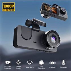 1080P Dash Cam – Vehicle Blackbox DVR (Compact & Easy Install)