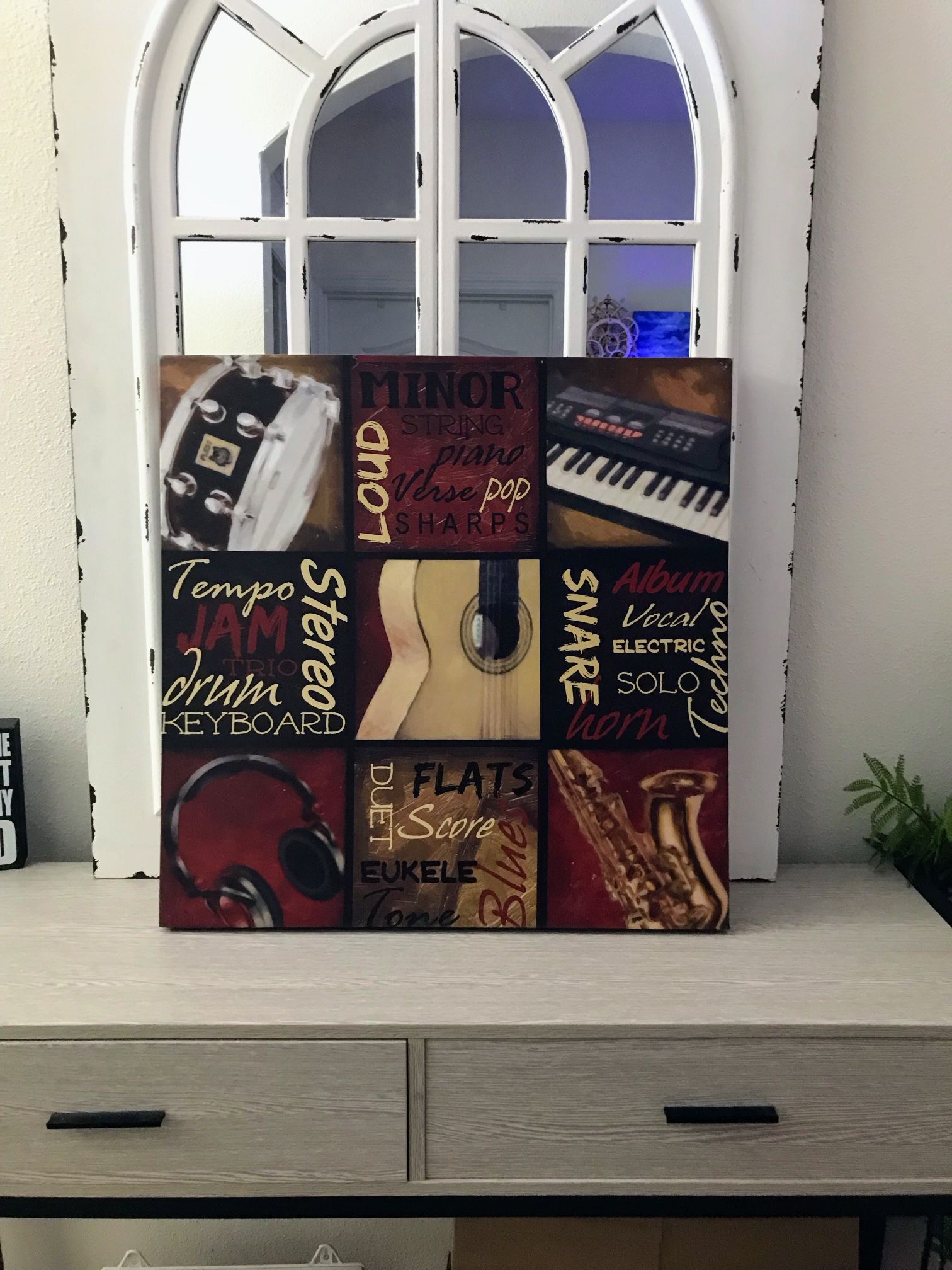 Jam Session II - No Blur Wall Canvas Art Painting by Taylor Greene