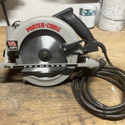 For Sale- PORTER-CABLE Circular Saw 743 In Good Condition 