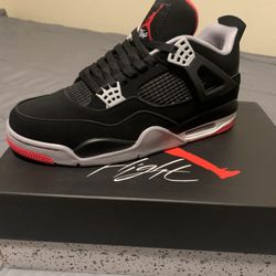 Jordan 4 Retro “OG” Bred 2019 Black