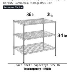 Heavy duty Wire Shelves (2)