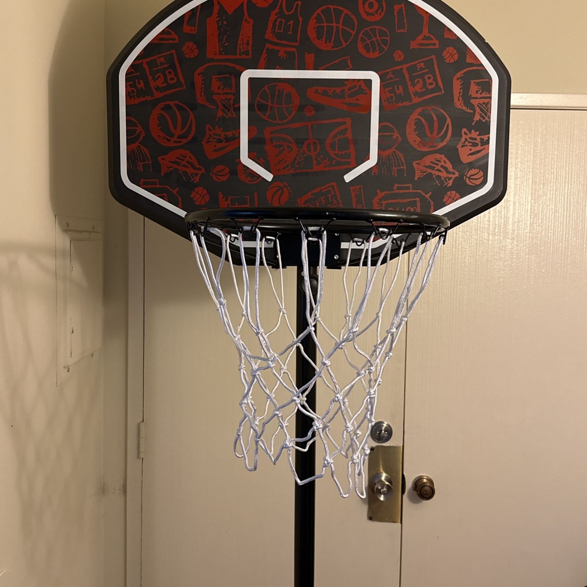 Portable Basketball Hoop Three Heights
